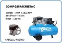 Compresor 100 lts 2hp